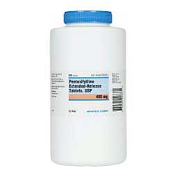 Pentoxifylline E.R. for Dogs, Cats, and Horses 400 mg 500 ct - Item # 1571RX