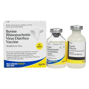 Bovi-Shield Gold IBR-BVD Cattle Vaccine 10 dose - Item # 15723