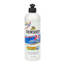 ShowSheen 2-in-1 Shampoo & Conditioner for Horses 20 oz - Item # 15750