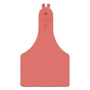 Allflex A-Tag Blank Calf ID Ear Tags Red 25 ct - Item # 15898