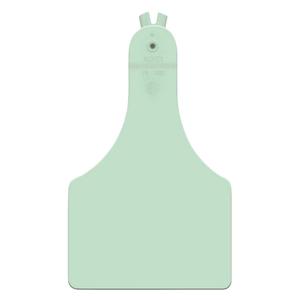 Allflex A-Tag Blank Calf ID Ear Tags Green 25 ct - Item # 15898
