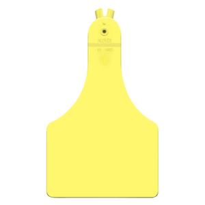 Allflex A-Tag Blank Calf ID Ear Tags Yellow 25 ct - Item # 15898