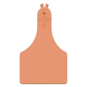 Allflex A-Tag Blank Calf ID Ear Tags Orange 25 ct - Item # 15898