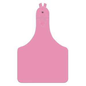 Allflex A-Tag Blank Cow ID Ear Tags Pink 25 ct - Item # 15899