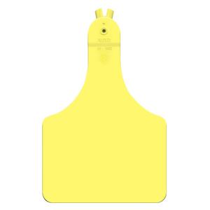 Allflex A-Tag Blank Cow ID Ear Tags Yellow 25 ct - Item # 15899