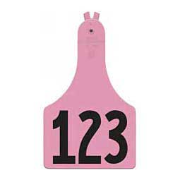 A-Tag Numbered Calf ID Ear Tags Pink - Item # 15900