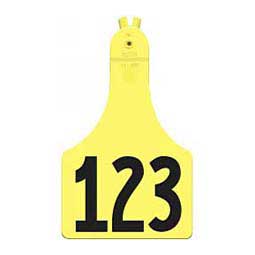 Allflex A-Tag Numbered Calf ID Ear Tags Yellow - Item # 15900