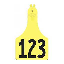 A-Tag Numbered Calf ID Ear Tags Yellow - Item # 15900