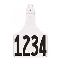 A-Tag Numbered Cow ID Ear Tags White - Item # 15901
