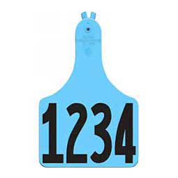 Allflex A-Tag Numbered Cow ID Ear Tags Blue - Item # 15901