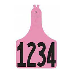 A-Tag Numbered Cow ID Ear Tags Pink - Item # 15901