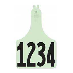 A-Tag Numbered Cow ID Ear Tags Green - Item # 15901