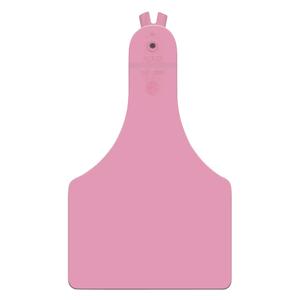 Allflex A-Tag Blank Cow ID Ear Tags Pink 100 ct - Item # 15904