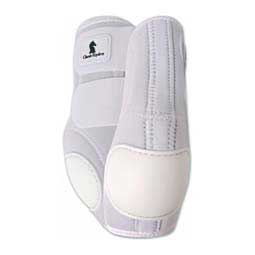 Neoprene Horse Skid Boots - Hind only White - Item # 15994