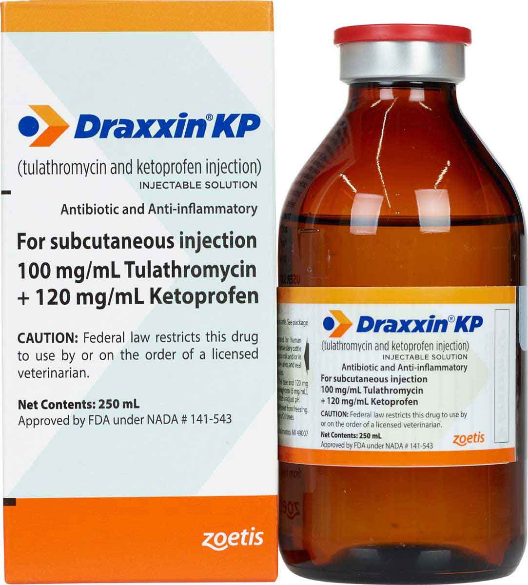 Draxxin KP Zoetis Animal Health Safe Pharmacy Antibiotics Livestock 