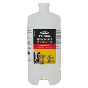 Calcium Gluconate 23% for Animal Use 500 ml - Item # 16036