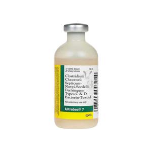 Ultrabac 7 Cattle and Sheep Vaccine 50 ml/10 dose - Item # 16043