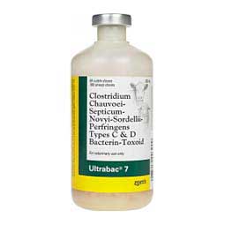 Ultrabac 7 Cattle & Sheep Vaccine 250 ml/50 dose - Item # 16044