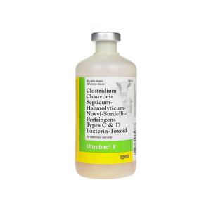 Ultrabac 8 Cattle and Sheep Vaccine 50 dose - Item # 16057