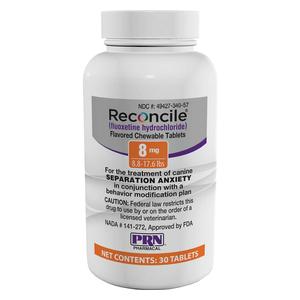 Reconcile Chewable Tablets for Dogs 8 mg 30 ct - Item # 1607RX