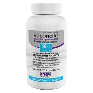 Reconcile Chewable Tablets for Dogs 16 mg 30 ct - Item # 1608RX