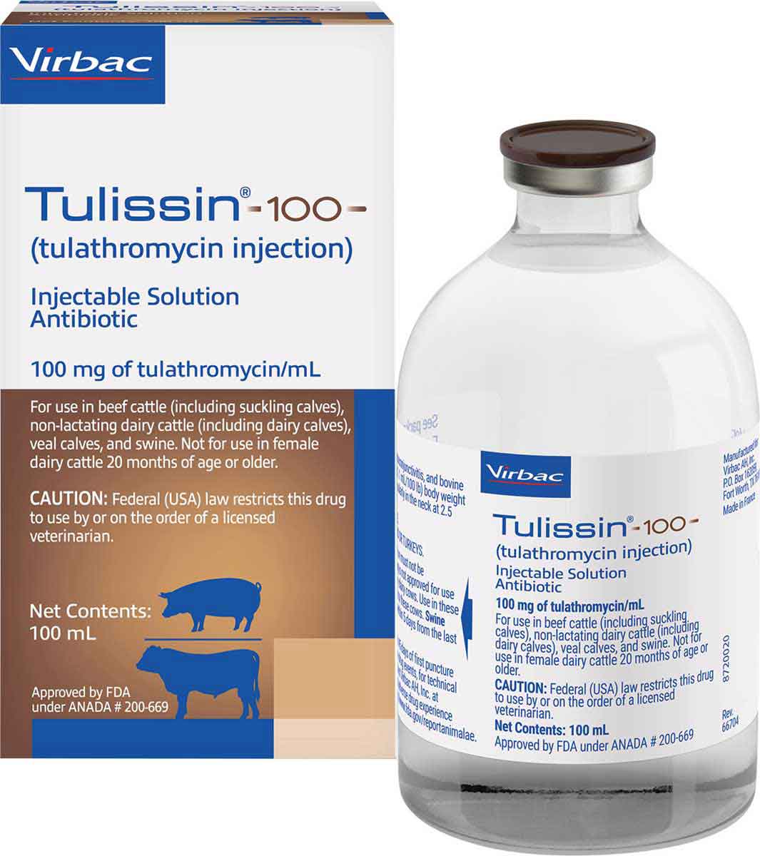 Tulathromycin Injection Valley Vet - Tulissin 100 (tulathromycin injection) for Cattle and ...