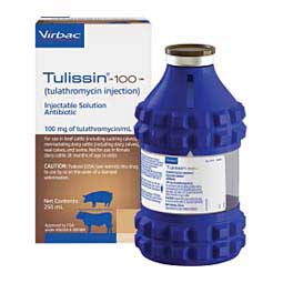 Tulissin 100 (tulathromycin injection) for Cattle and Swine 250 ml - Item # 1617RX