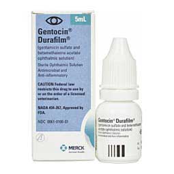 Gentocin Durafilm Ophthalmic for Dogs 5 ml - Item # 161RX
