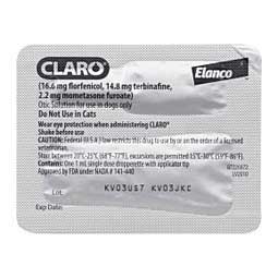 Claro Otic Solution for Dogs 1 ml/1 ct - Item # 1631RX