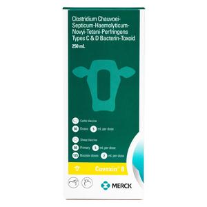 Bovilis Covexin 8 Cattle and Sheep Vaccine 250 ml/50 dose - Item # 16336