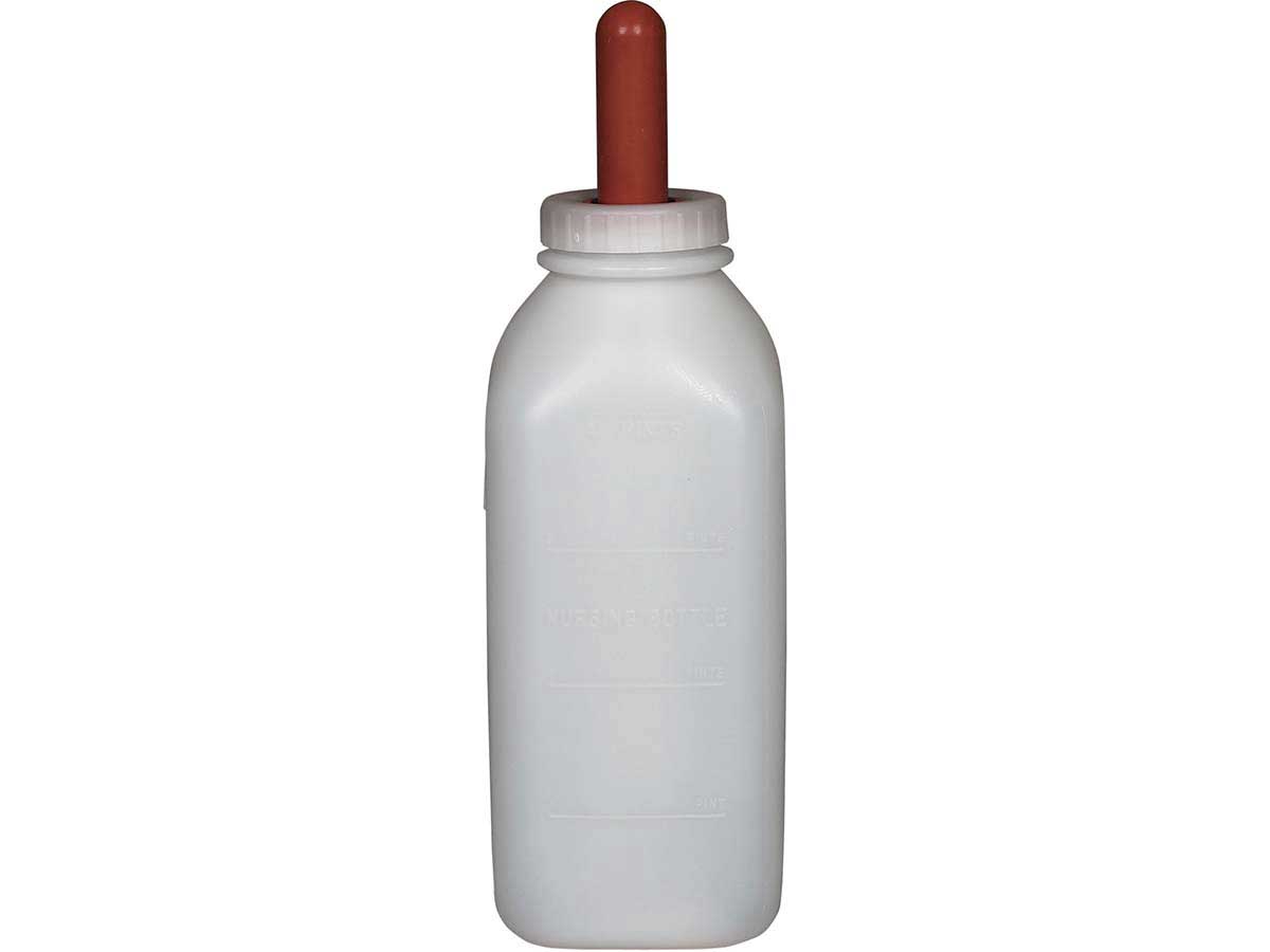 Calf Nipple Replacement Snap On Little Giant for 2 Qt Bottle 
