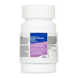 Enroflox Antibacterial Chewable Tablets for Dogs and Cats 68 mg 50 ct - Item # 1642RX