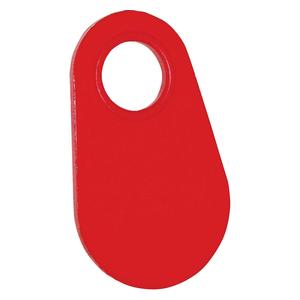 Blank Cattle ID Neck Tags Red - Item # 16443