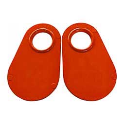 Blank Cattle ID Neck Tags Orange - Item # 16443