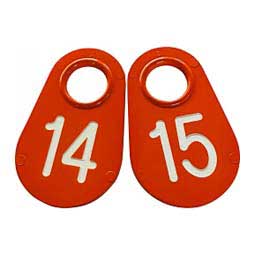 Nylon Tags Orange - Item # 16444