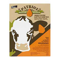 Patriot Insecticide Cattle Ear Tags 20 ct - Item # 16472