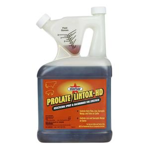 Prolate/Lintox-HD Insecticide Fly and Tick Spray, Backrubber for Livestock 1 gallon - Item # 16509