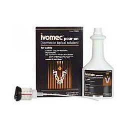 Ivomec Pour-On Parasiticide for Cattle 1000 ml - Item # 16533