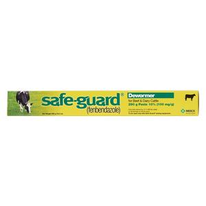 Safe-Guard Dewormer Paste for Beef and Dairy Cattle 290 gm/3-tab (treats 25-500 lb calves) - Item # 16551