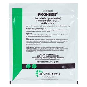 Prohibit Levamisole Drench Powder