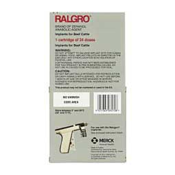 Ralgro for Beef Steers and Heifers 24 ds - Item # 16595