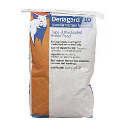 Denagard 10 Type B Medicated Swine Feed 35 lb - Item # 16624
