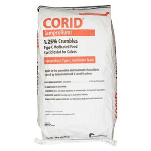 Corid 1.25% Crumbles 50 lb - Item # 16636
