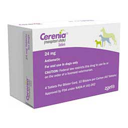 Cerenia for Dogs 24 mg 40 ct - Item # 1663RX
