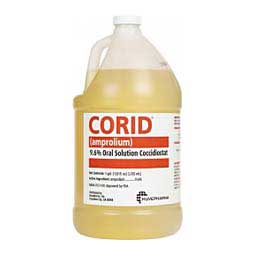 Corid 9.6% Oral Solution Coccidiostat for Calves 1 gallon - Item # 16642