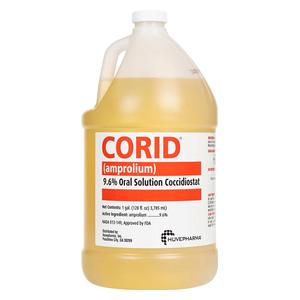 Corid 9.6% Oral Solution Coccidiostat for Calves 1 gallon - Item # 16642