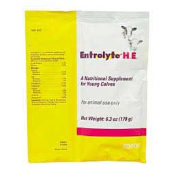 Entrolyte H.E. Nutritional Supplement for Young Calves 178 gm - Item # 16700