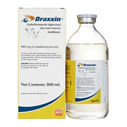 Draxxin Tulathromycin for Cattle and Swine 500 ml - Item # 1671RX