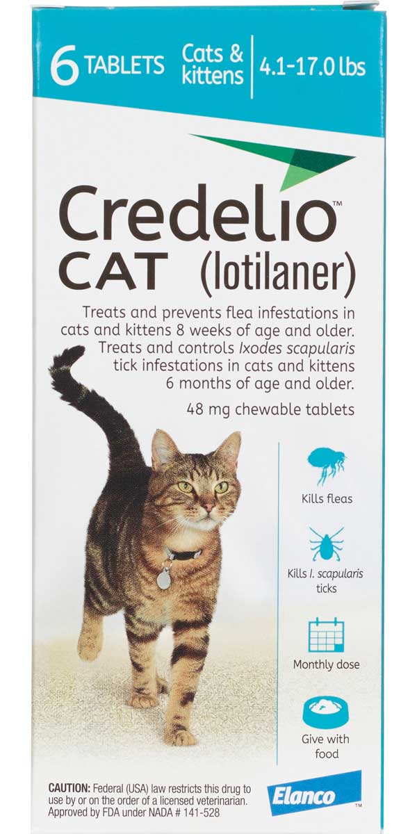 Valley Vet - Credelio Cat Elanco Animal Health - Safe.Pharmacy|Flea ...