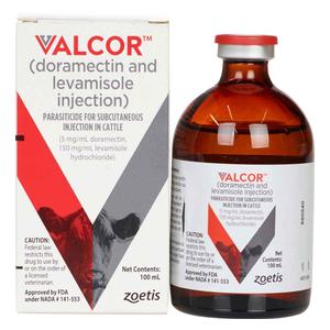 Valcor (Doramectin/Levamisole) Injection for Cattle